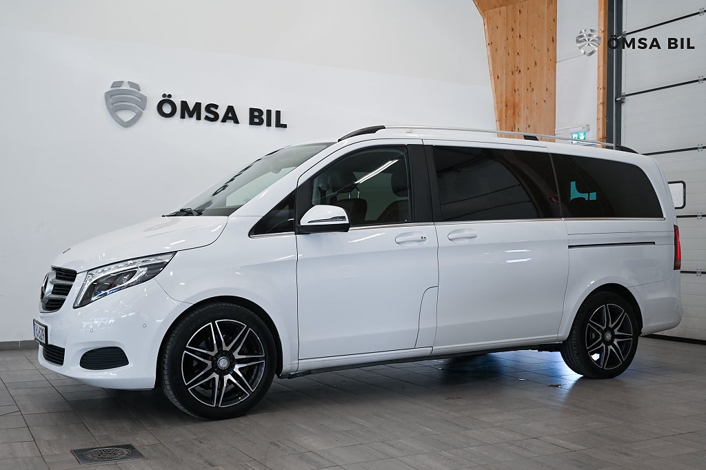 Mercedes-Benz V 250d 4MATIC Avantgarde 8-SITS/LÅNG/SKINN/KAMERA/VÄRMARE