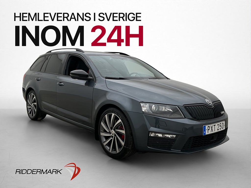 Skoda Octavia 2.0 TDI 4x4 184hk RS Drag Navi Kamera