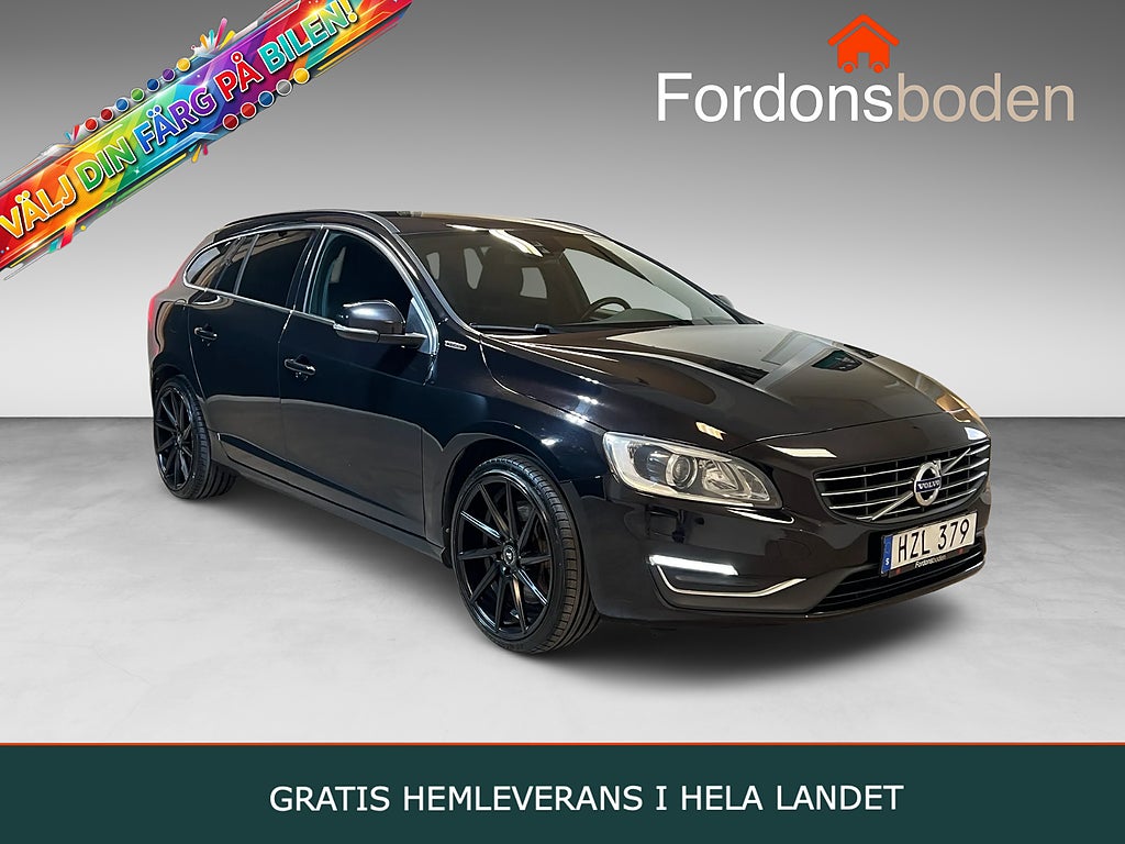 Volvo V60 D5 Plug-in Hybrid AWD Momentum Drag Navi VOC 231hk