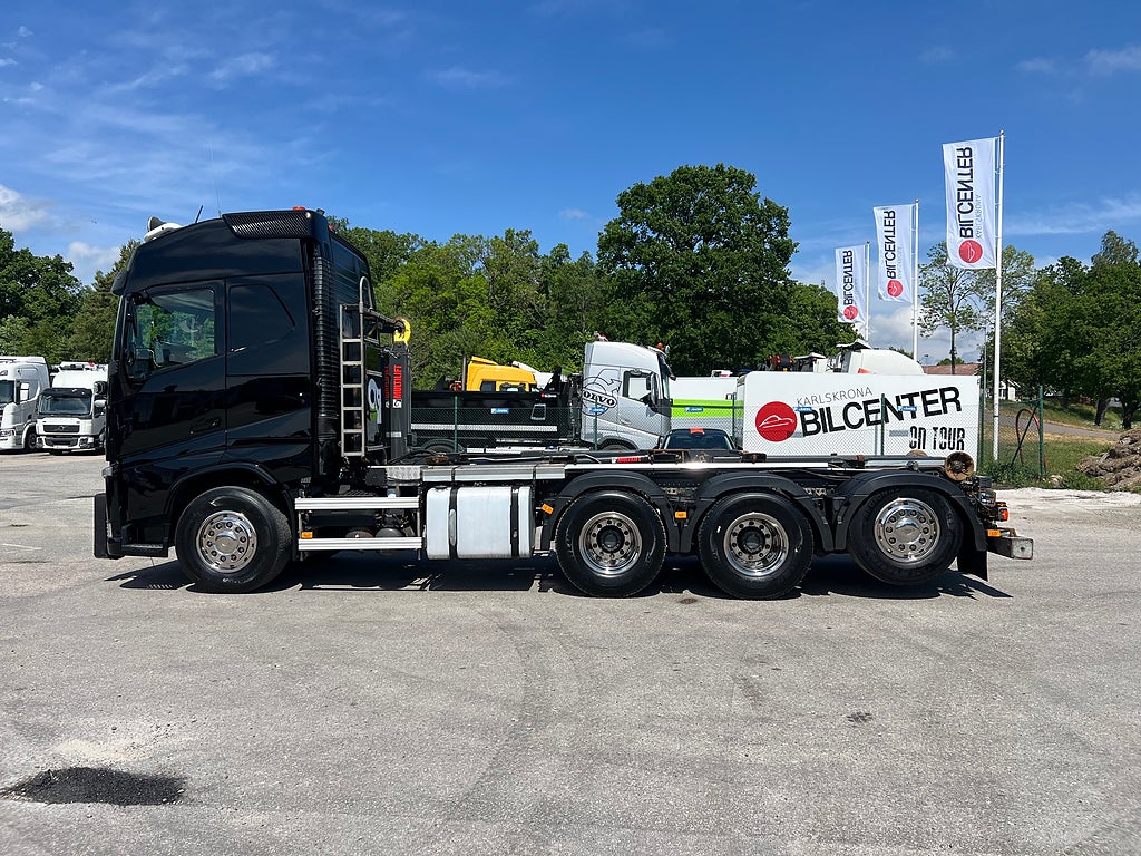 Volvo FH13 500 8x4*4 Tridem Lastväxlare Fullt Plogutrustad