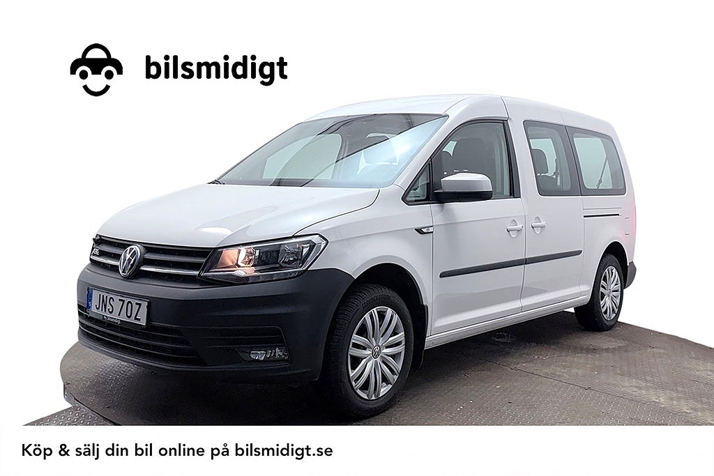 Volkswagen Caddy Maxi ABT 37.3 kWh 5-sits Värmare PDC AppConnect MOMS