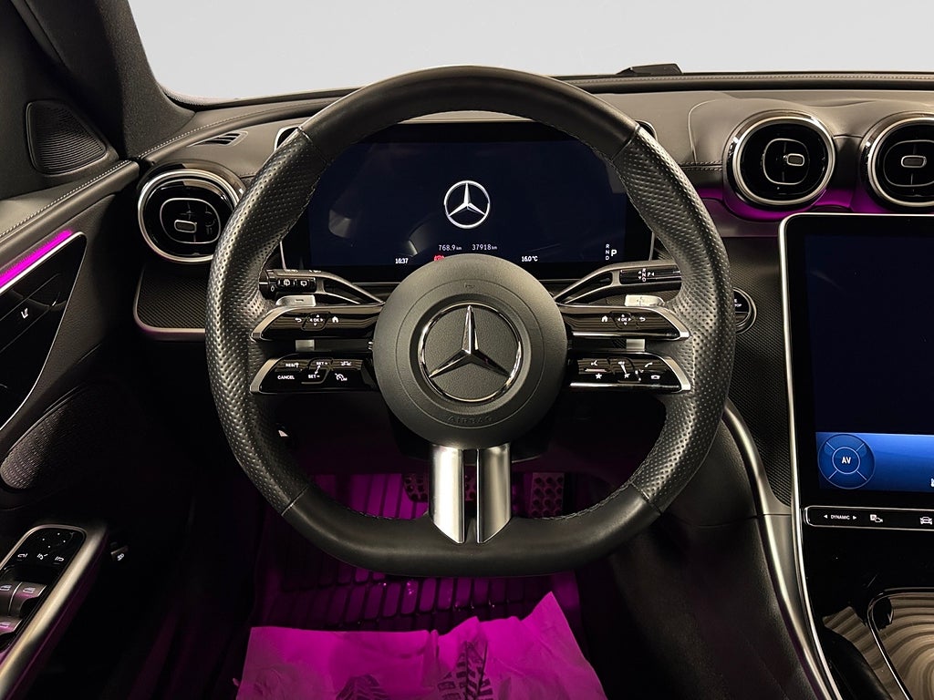 Mercedes-Benz C 200 T Aut AMG Line DRAG Kamera Navi bild 15