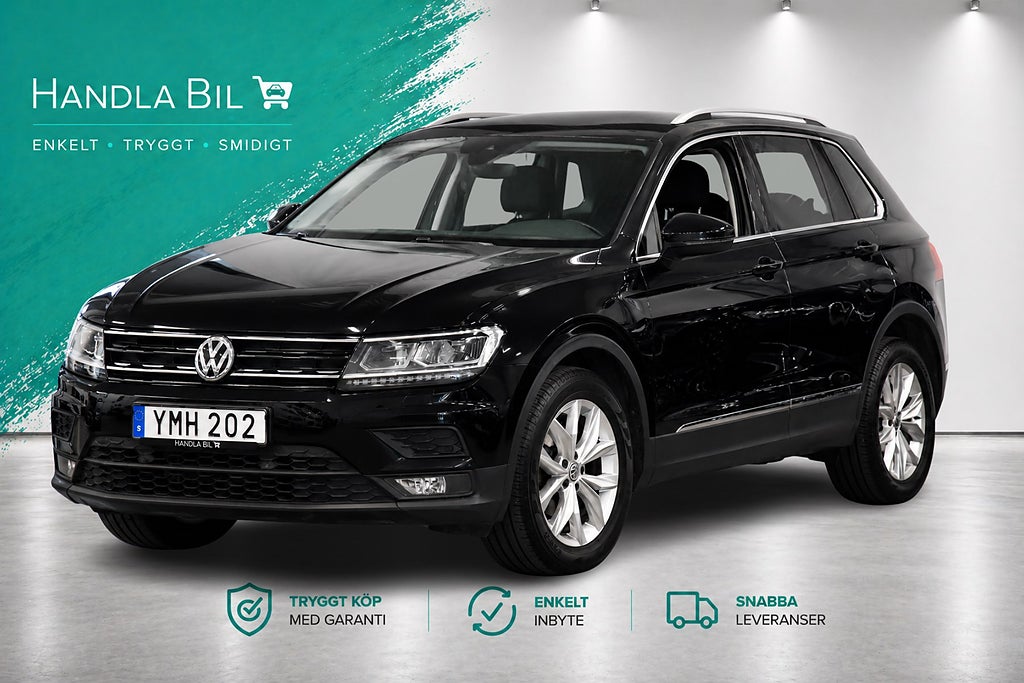 Volkswagen Tiguan 1.4 TSI 4Motion B-värm Adaptivf Rattv Carplay Nybes