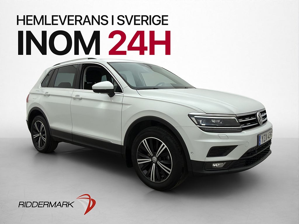 Volkswagen Tiguan 1.4 TSI 4M Värmare Kamera Drag CarPlay