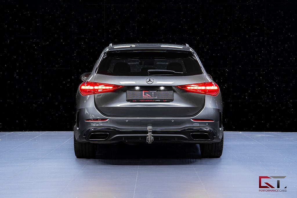 Mercedes-Benz C220 T d AMG Pano Drag Värmare ACC Akustikglas Night-P 360°