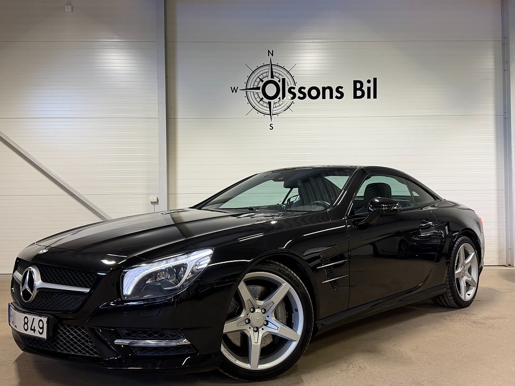 Mercedes-Benz SL 350 AMG Sport GPS Läder Backkamera Pano SV-Såld