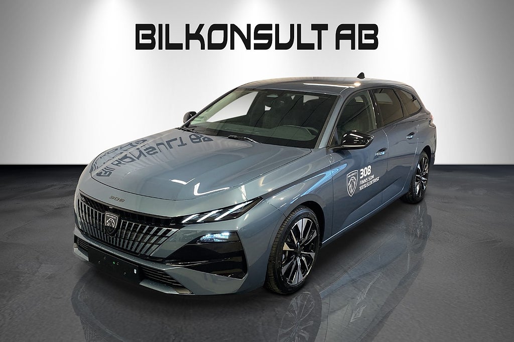 Peugeot 308 SW Allure Hybrid 145 HK Automat / Dragkrok /