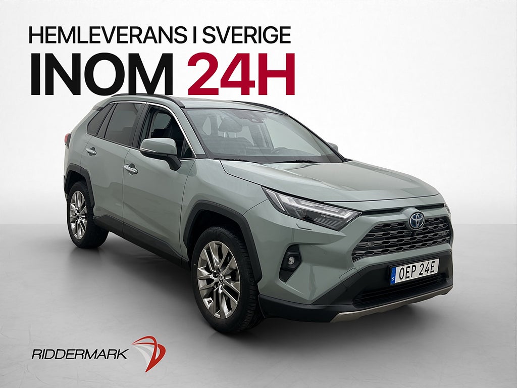 Toyota RAV4 AWD Hybrid Executive Skinn Drag 1-Äg Urban Khaki