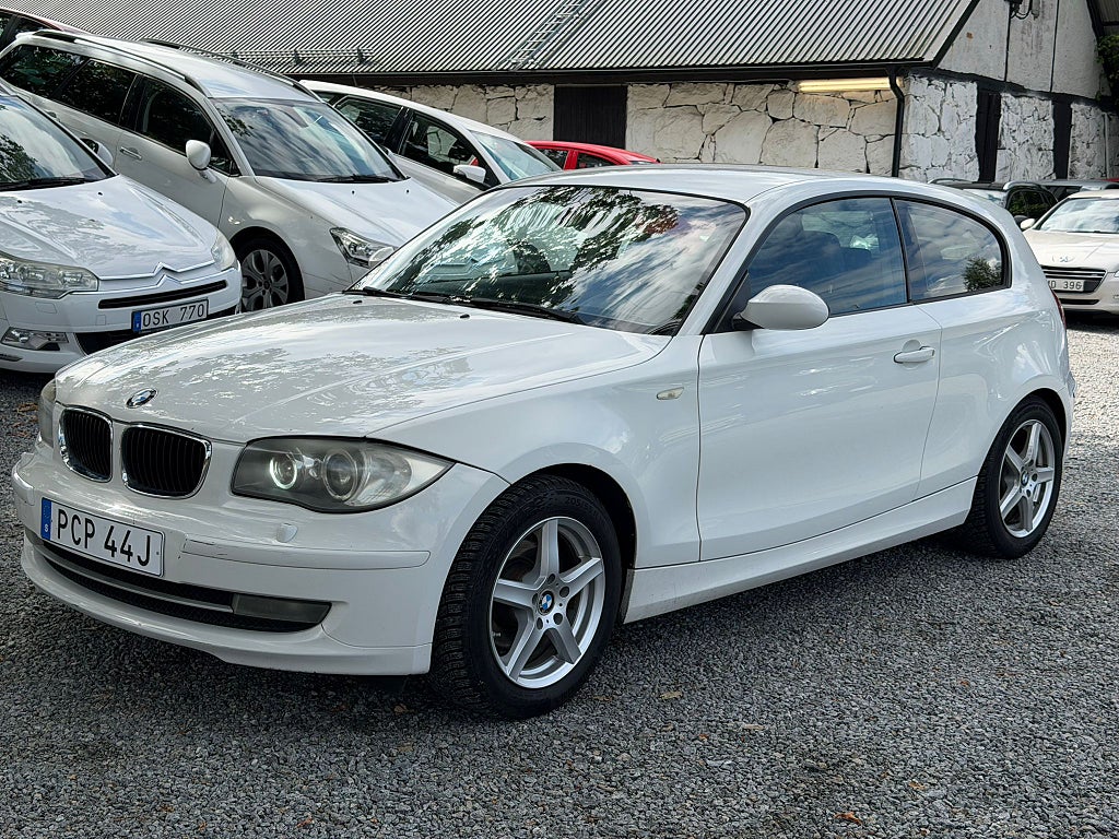 BMW 118d 3-dörrars, Comfort Package, nybesitkad, 143hk, 2008