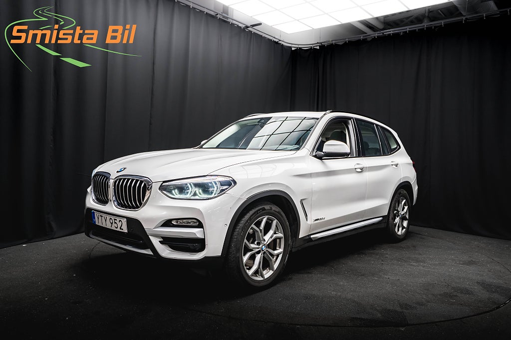 BMW X3 xDrive30d INNOVATION PANO LÄDER D-VÄRM DRAG H/K HUD 265hk