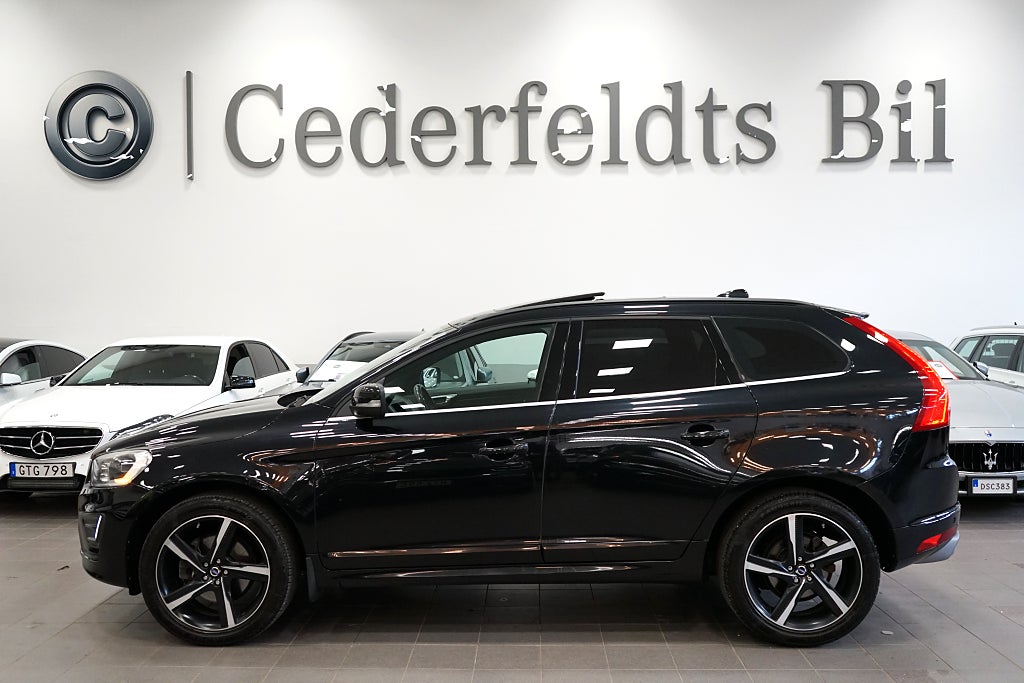 Volvo XC60 D5 AWD Polestar R-Design Black R Panorama H/K  
