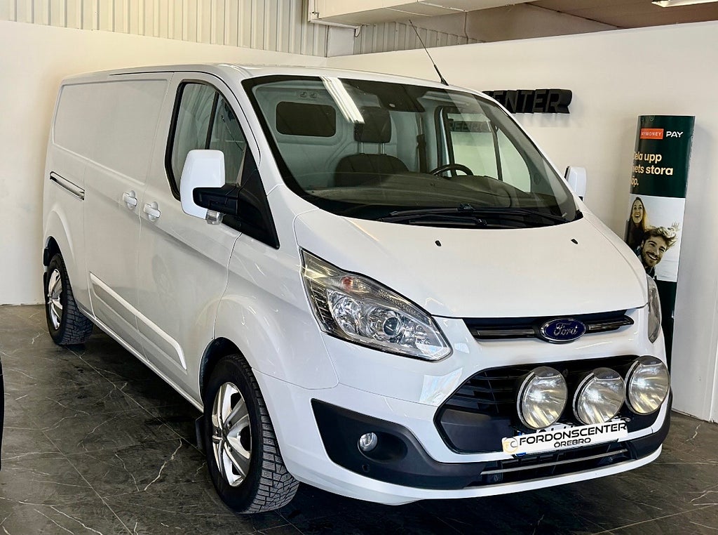Ford transit Custom 290 2.0 TDCi 170hk Lång | D-Värmare | Drag |