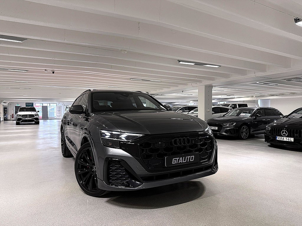 Audi Q8 50 TDI 286hk Quattro S-line Black line Pano B&O Leasbar Moms