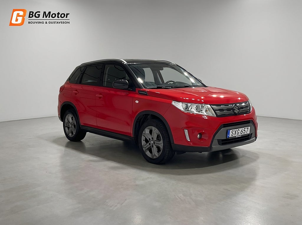 Suzuki Vitara 1.6 120HK AWD Aut Backkamera/BT/Farthållare/Nyservad
