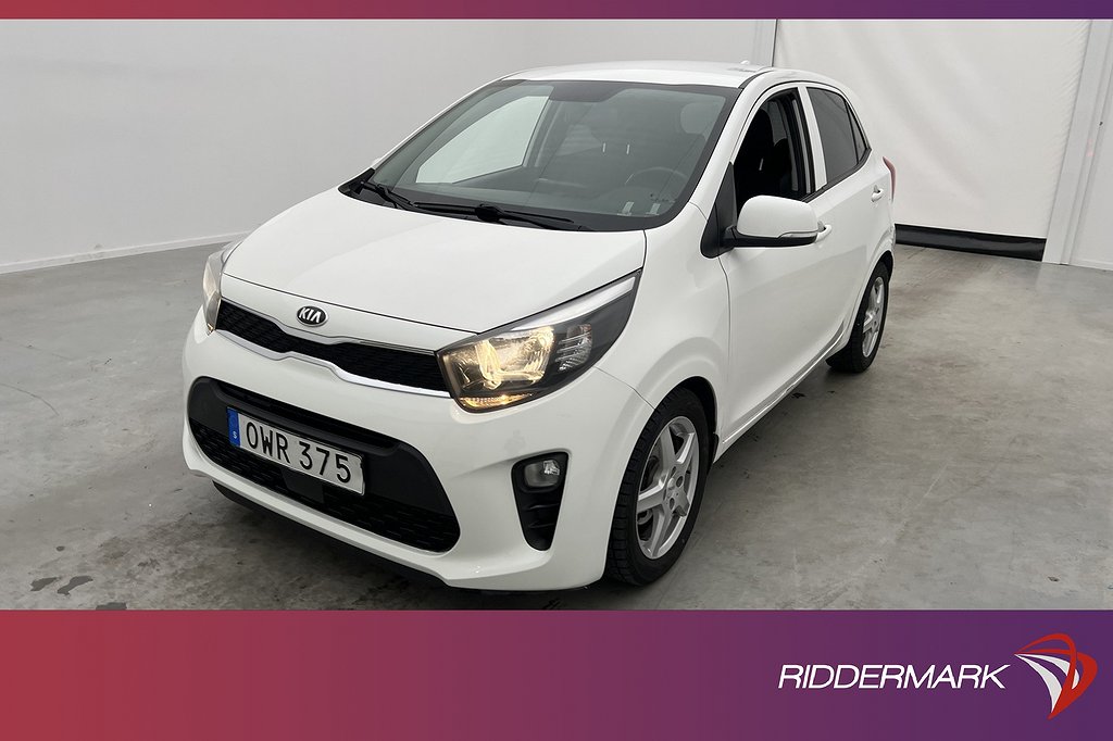 Kia Picanto 1.25 MPI 84hk Advance Kamera CarPlay Rattvärme