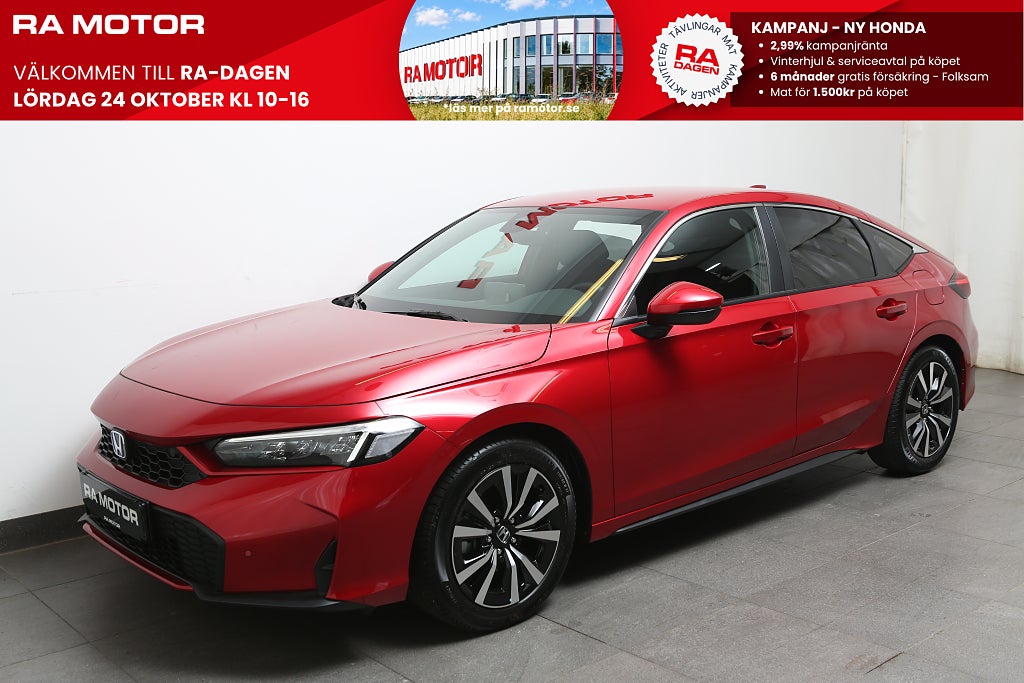Honda Civic Elegance FullHybrid 184Hk | 8 År garanti | 2027