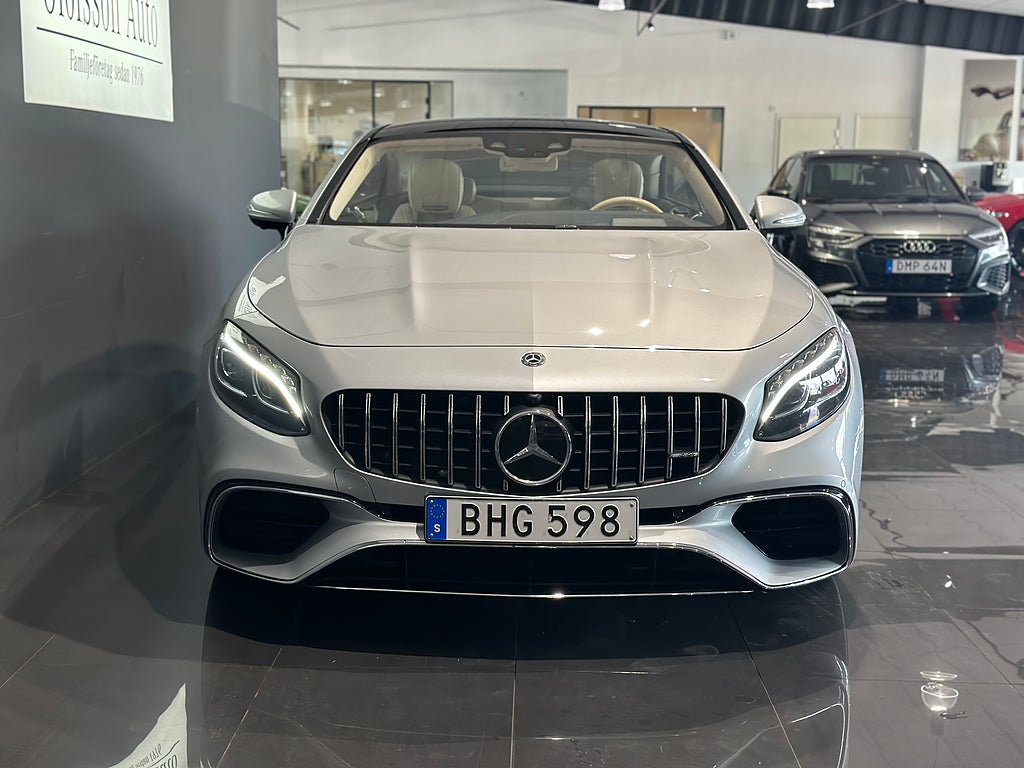 Mercedes-Benz S 63 AMG 4MATIC+ Coupé 612hk Faclift - bild 4