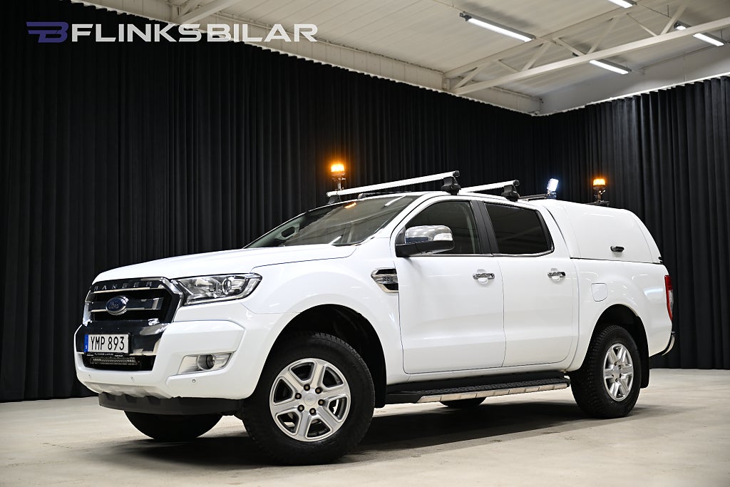 Ford ranger 2.2 TDCi 160HK Automat|Kåpa|Drag|Värmare|Kamkedja|Moms