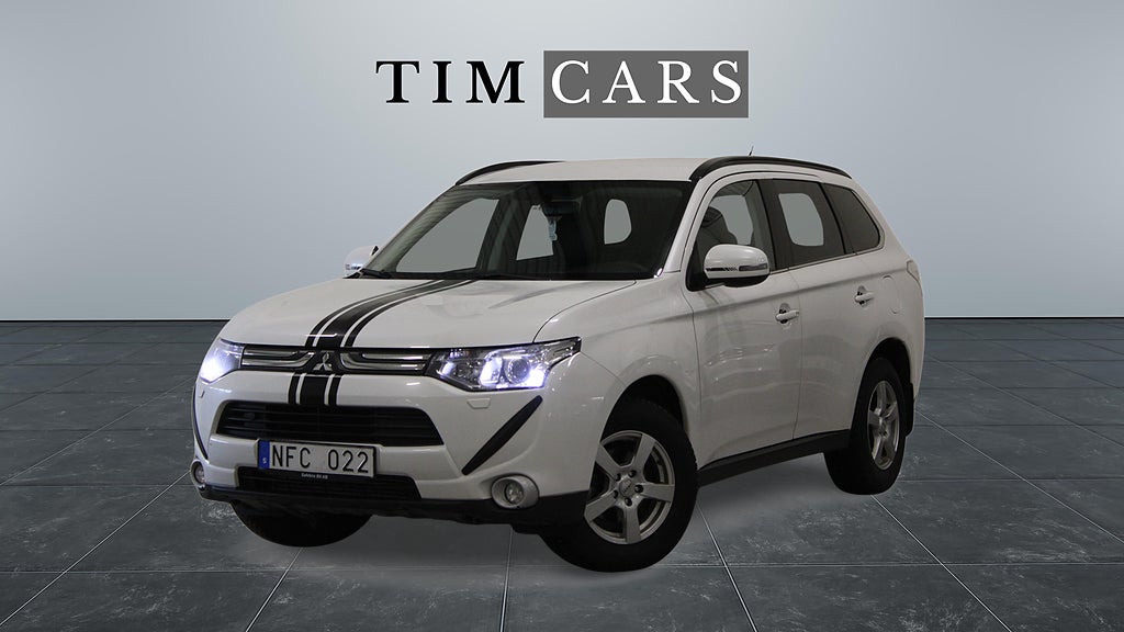 Mitsubishi Outlander 2.2 Di-D 4WD Automatisk  7sits