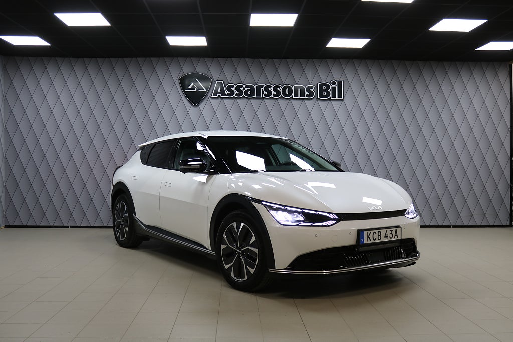 Kia EV6 77.4 kWh AWD PLUSPKT 360-kamera Elsäten Drag