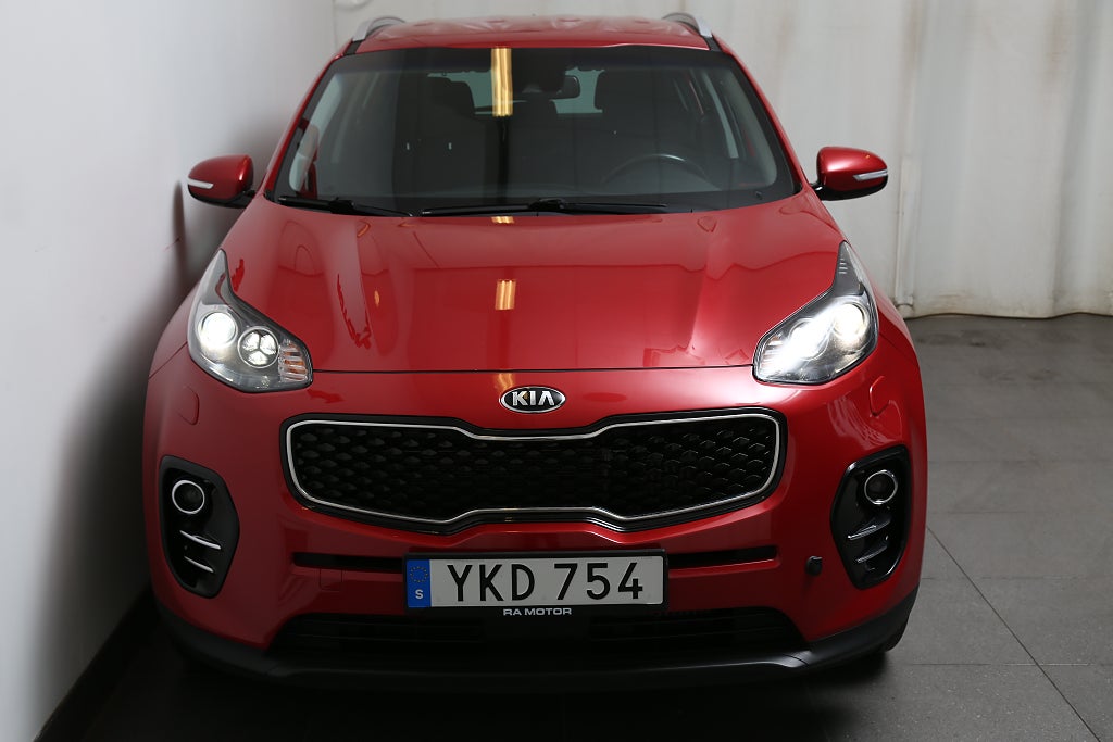 Kia Sportage 1,7 CRDi 141hk Advance Aut Navi CarPlay Kamera Motorv 2017