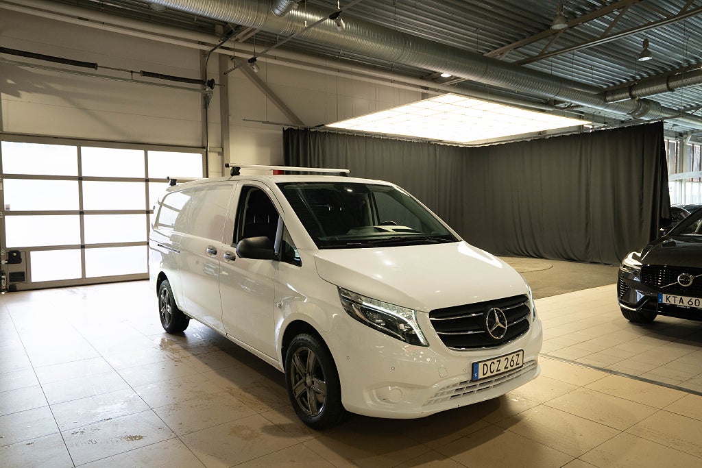 Mercedes-Benz Vito 116 CDI 4x4 LÅNG L3 D-VÄRMARE KAMERA DRAG MOMS 1-ÄGARE