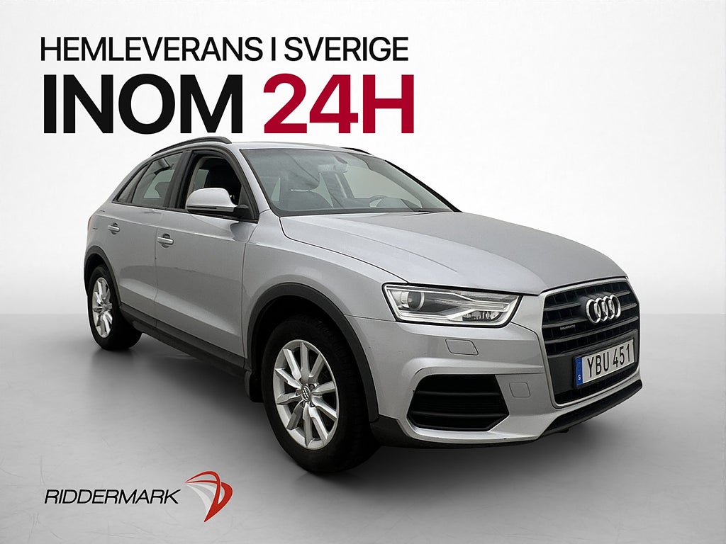 Audi Q3 2.0 TFSI Q Sport Edt Sensorer Halvskinn Få-Brukare