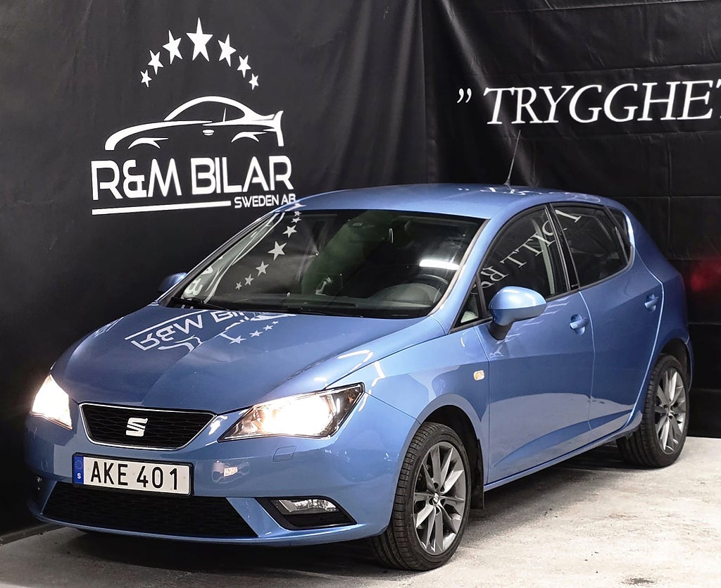 Seat Ibiza  -Itech, Få-ägare, Navi, S&V-däck, Ny Serv/Bes!!!