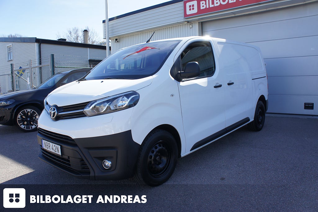 Toyota ProAce 2.0 D-4D EU6 Automat Medium L2 Dubbla skjutdörrar Moms