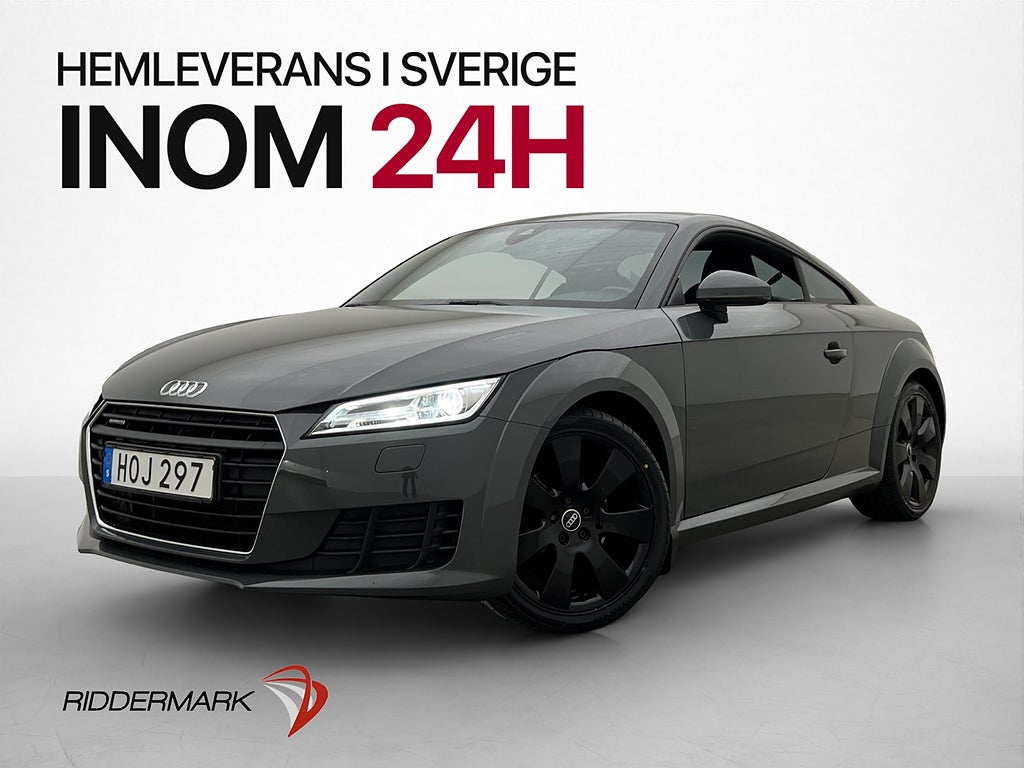 Audi TT Coupé 2.0 TFSI 230hk Cockpit 0,64l/mil