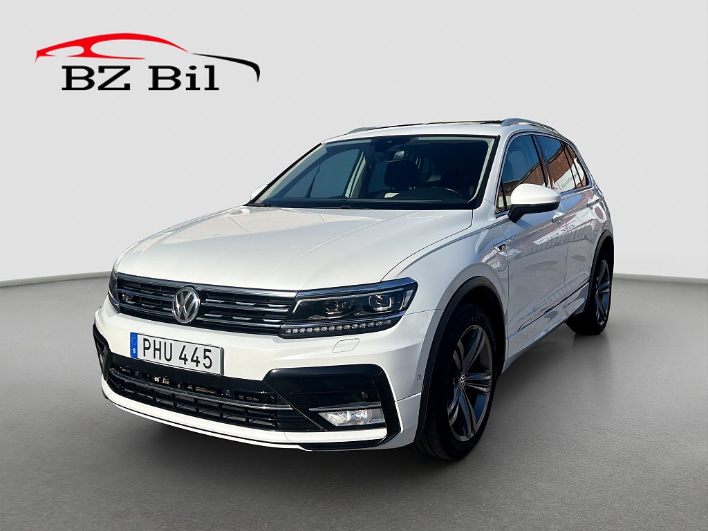 Volkswagen Tiguan 2.0 TSI 220 hk R Line 4M Pano Skinn Drag Värmare