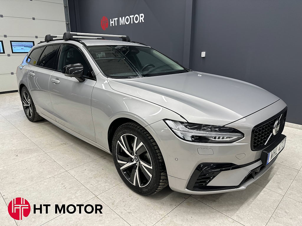 Volvo V90 Recharge T6 AWD/350hk/Plus Dark/Drag/Carplay/360-Kamera