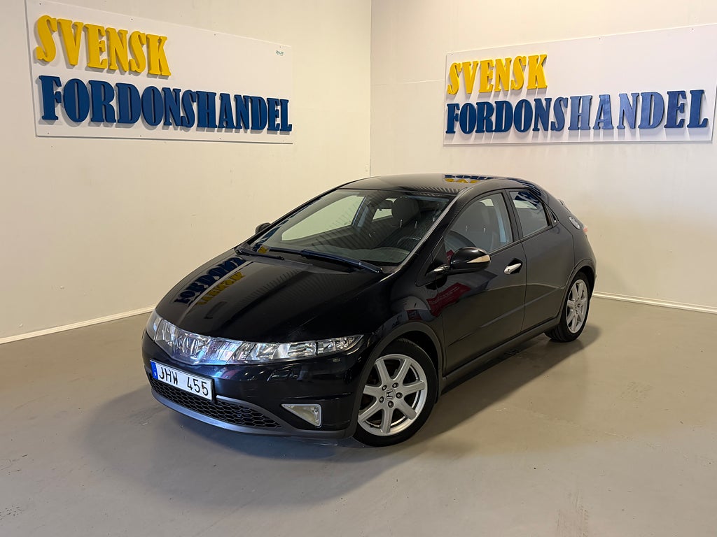 Honda Civic 5-dörrar 1.8 i-VTEC Sport (Årsskatt = 1350KR) 15000 Mil