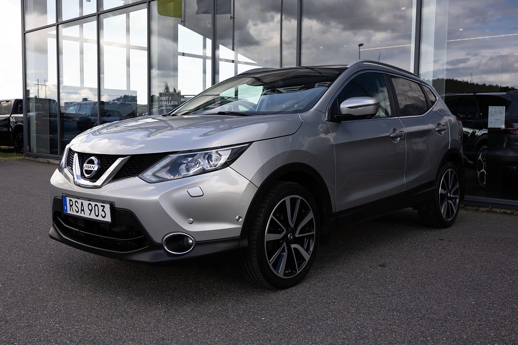 Nissan Qashqai 1.2 DIG-T Tekna Design Automat Panorama Drag