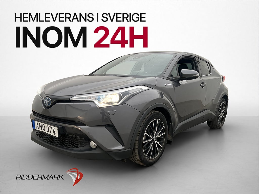 Toyota C-HR Hybrid X-Edition JBL Kamera Skinn Rattvärme