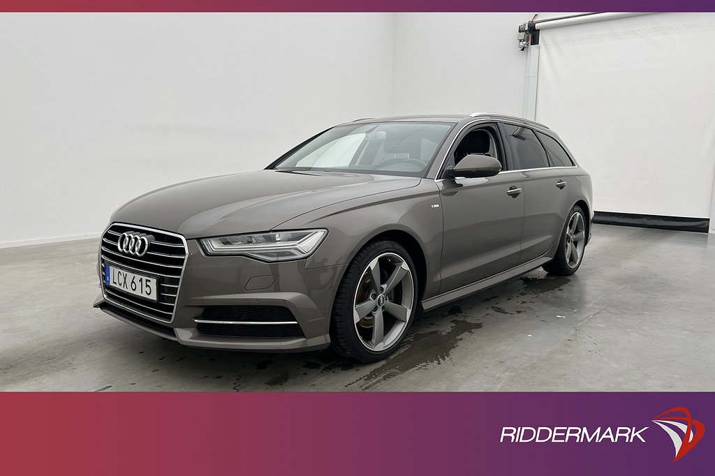 Audi A6 Avant 2.0 TDI 190hk S-Line D-värm LED 4-Zon