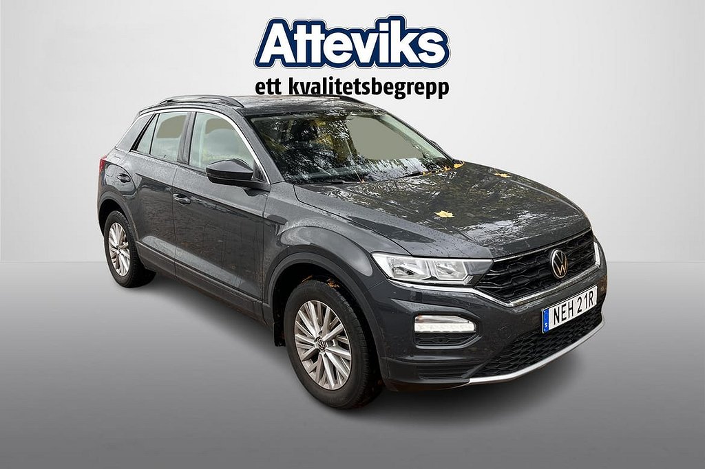 Volkswagen T-Roc TSI 110hk P-sensorer/Carplay