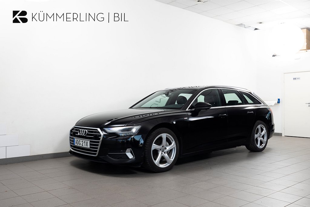 Audi A6 40 Quattro S-line  2.0 TDI 19"/Navi/Värmare/Dragkrok