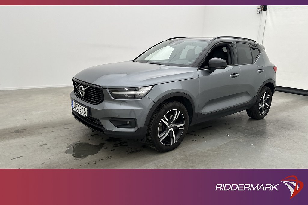 Volvo XC40 D4 AWD R-Design VOC Värm Skinn Sensorer Navi Drag