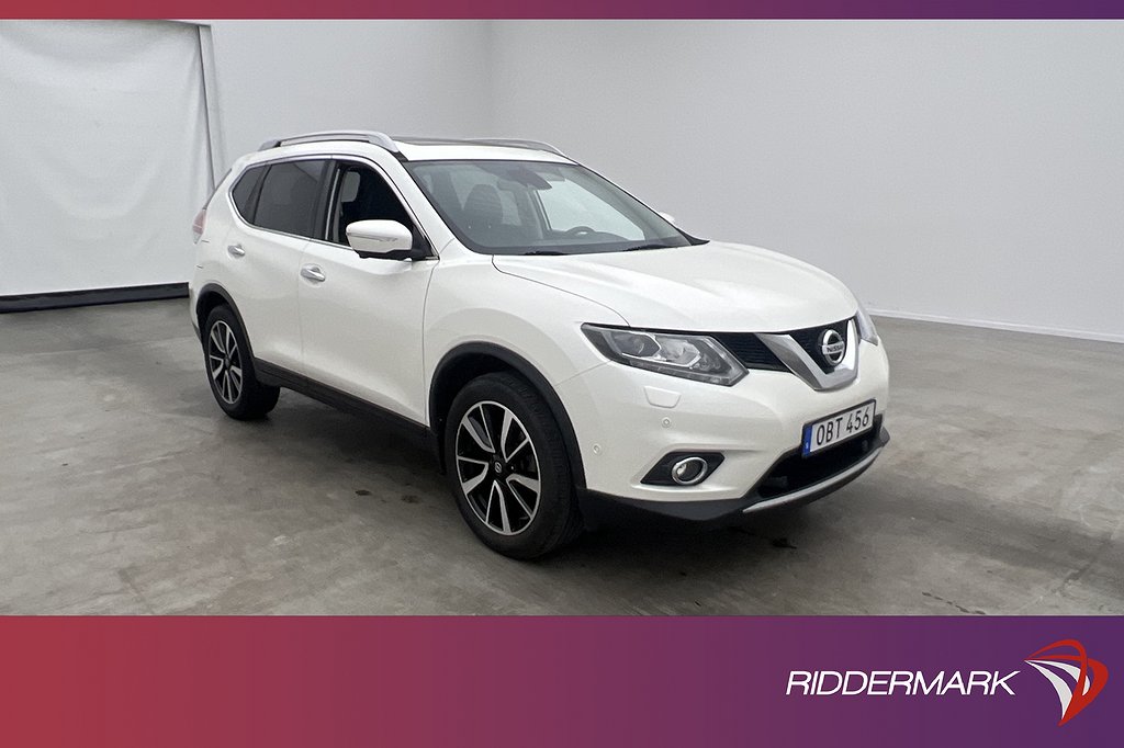 Nissan X-Trail 1.6 DIG-T 163hk Tekna 7-Sits 360° Pano Skinn