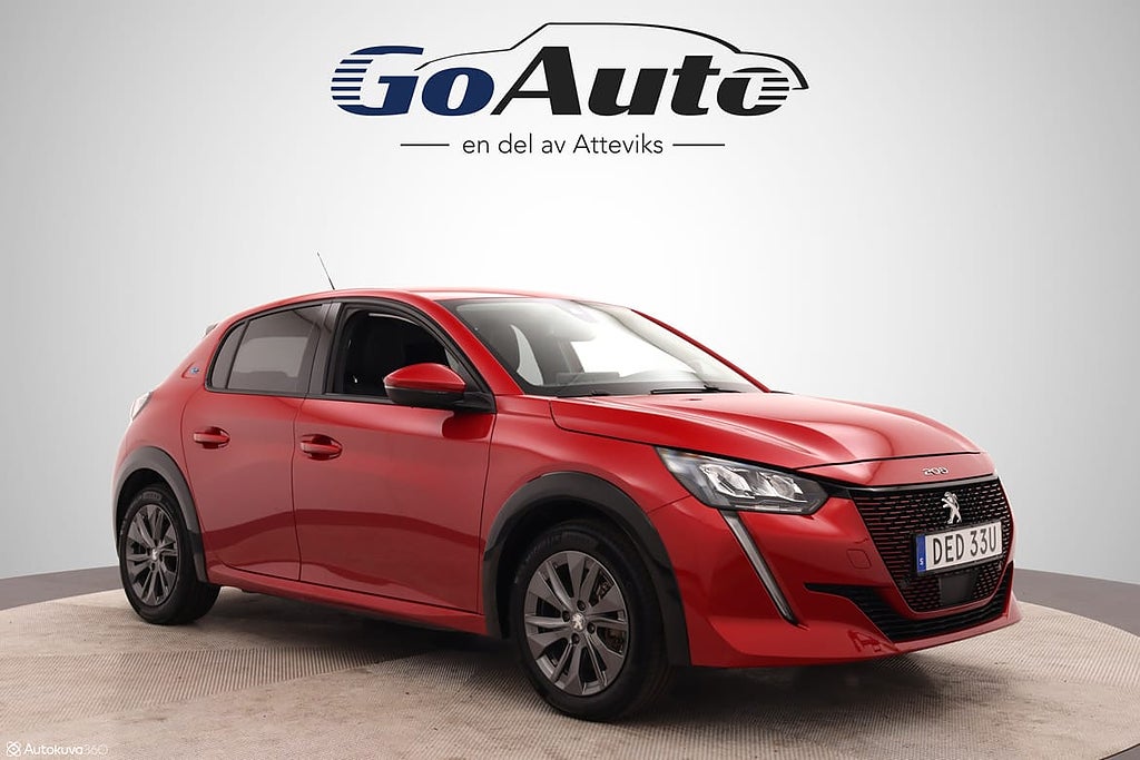 Peugeot E-208 136hk Allure Pack 50kWh Backkamera