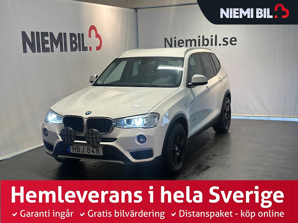 BMW X3 xDrive20d Steptronic Drag/MoK/P-sens/S&V