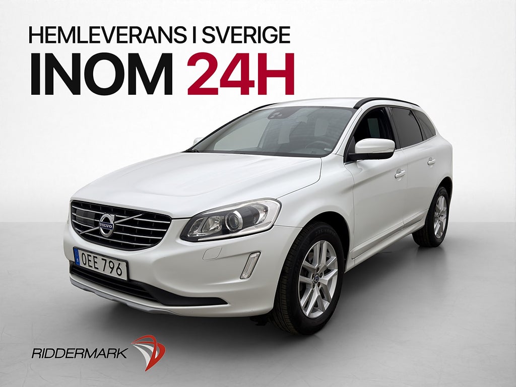 Volvo XC60 D4 AWD Classic Momentum VOC Dragkrok Adapt-fart