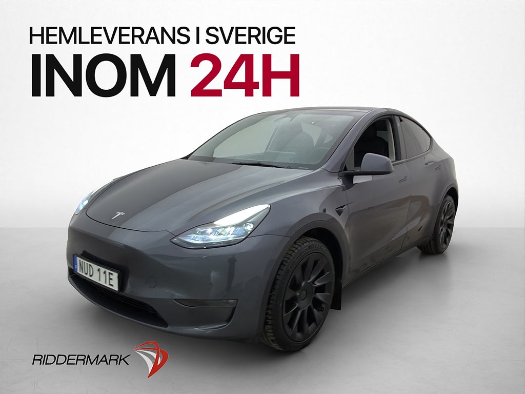 Tesla Model Y Long Range AWD Värmepump Pano Autopilot
