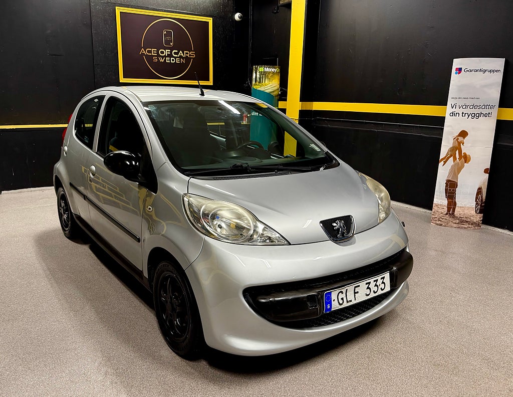 Peugeot 107 5-dörrar 1.0 Manuell Euro 4