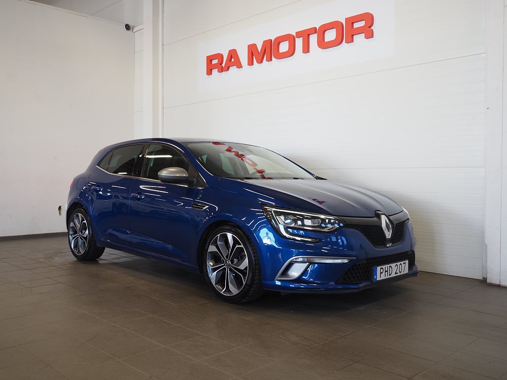 Renault Mégane GT Sport 1.6 TCe 205hk Kamera Navi Bose HUD