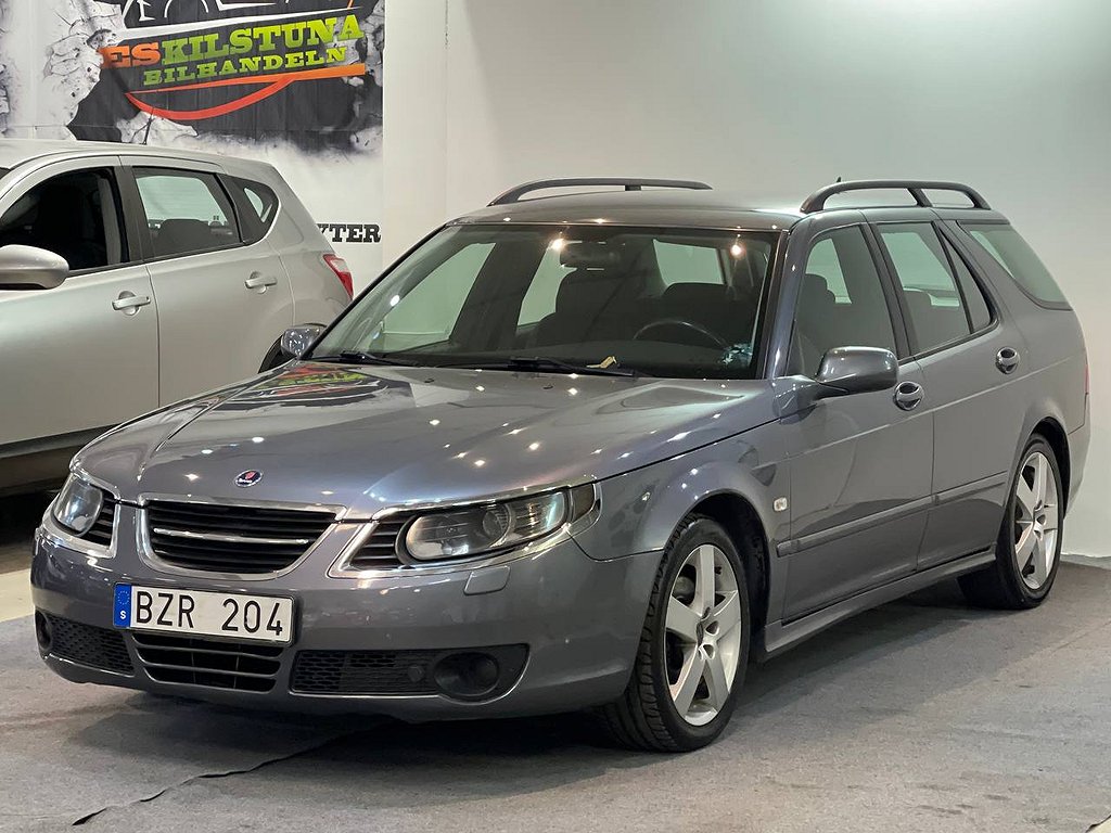 Saab 9-5 SPORTCOMBI 2.3 T BIOPOWER LINEAR DRAG NY BESIKTAD NY SERVAD