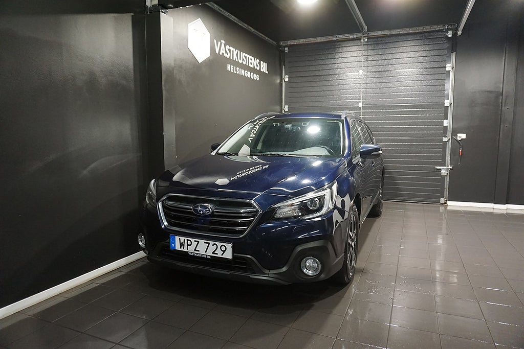 Subaru Outback 2.5 4WD Lineartronic, 1 Ägare, B-kam, Carplay, Drag 175hk