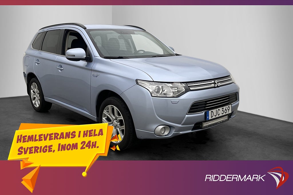 Mitsubishi Outlander PHEV AWD Business Kamera Dragkrok Navi