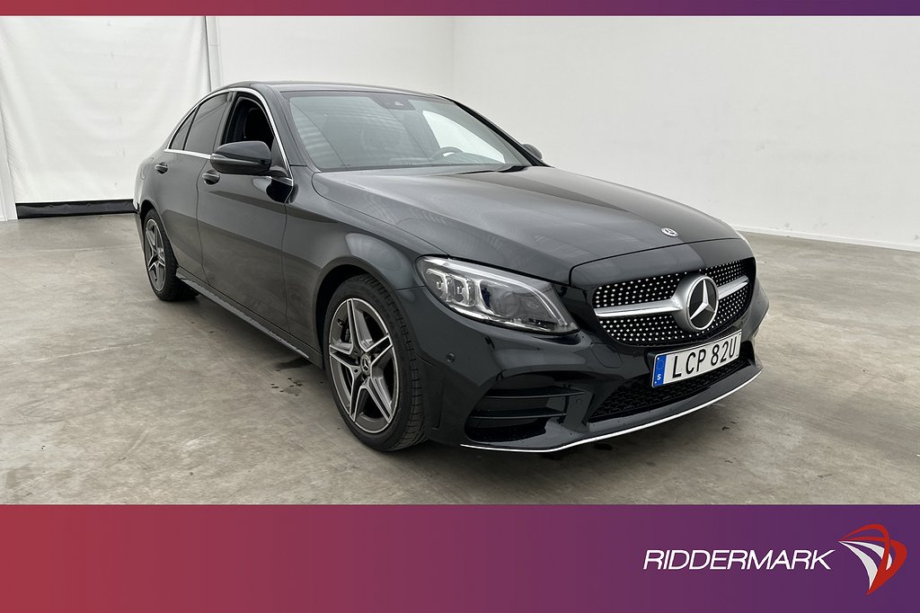 Mercedes-Benz C 200 Sedan 184hk AMG Cockpit Kamera Navi